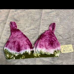 Lucky Brand bikini top D cup size brand new